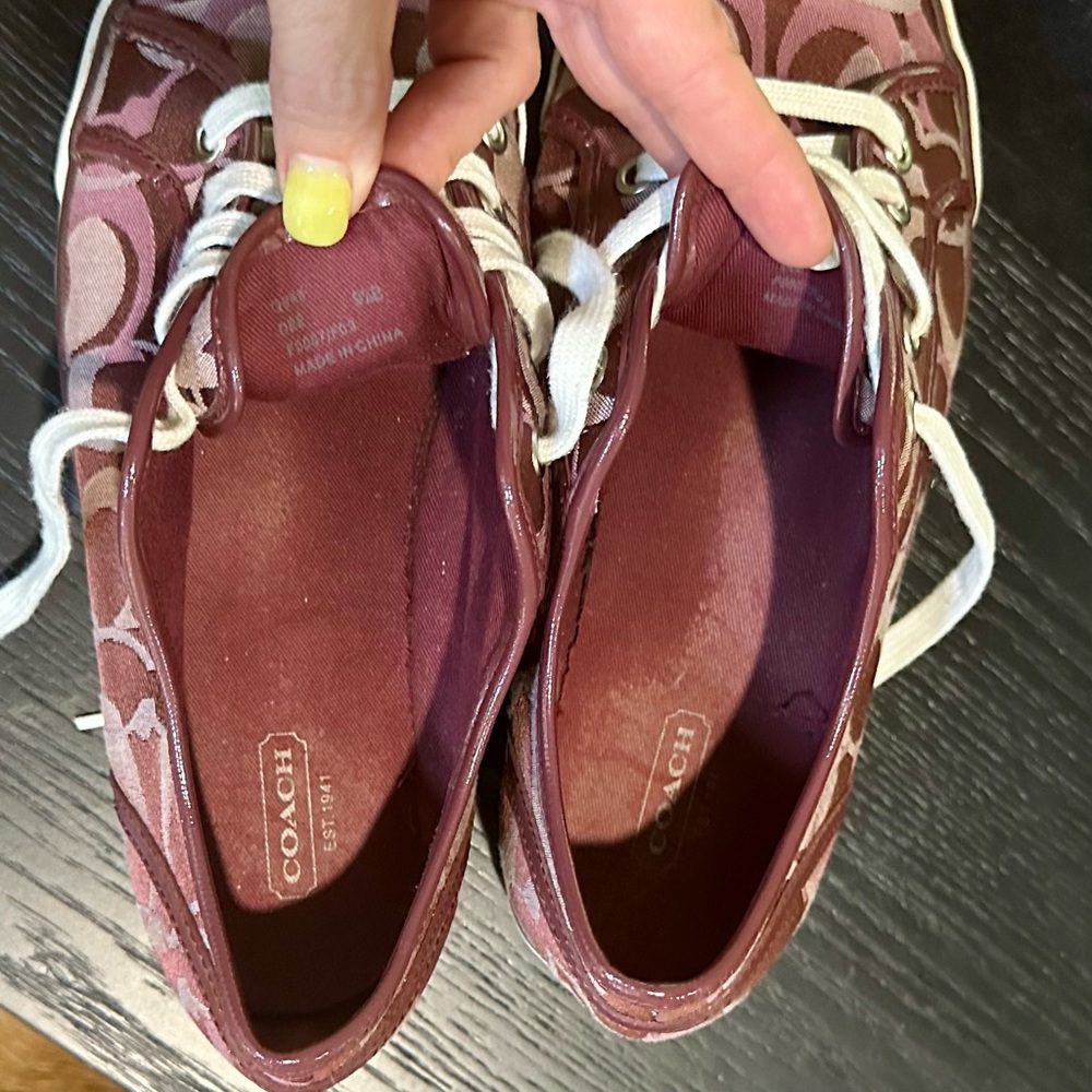 Vintage Classic Coach sneakers EUC 9.5 - Picture 9 of 9